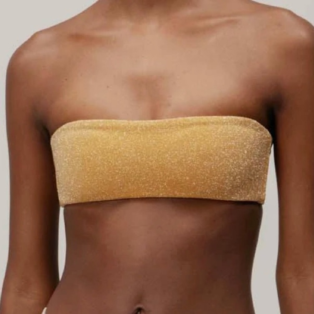 BAOBAB Galo Bikini Top and Mia Gold Pareo